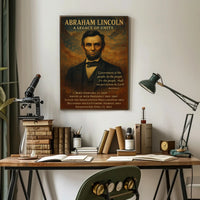 Abraham Lincoln 16th President Poster PosterGoat