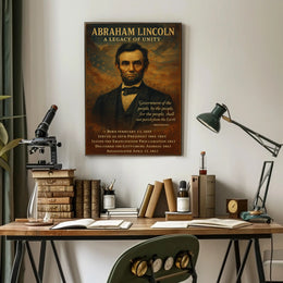 Abraham Lincoln 16th President Poster PosterGoat