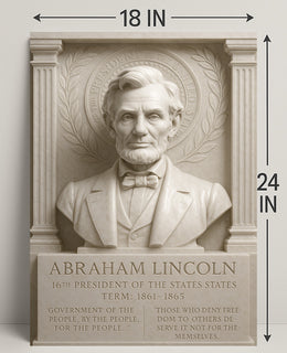 Abraham Lincoln 16th President Poster PosterGoat
