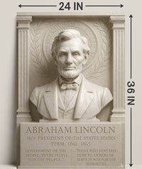 Abraham Lincoln 16th President Poster PosterGoat