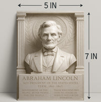 Abraham Lincoln 16th President Poster PosterGoat
