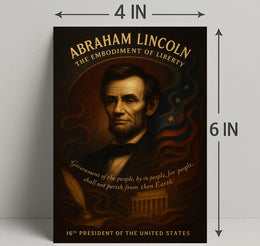 Abraham Lincoln 16th President Poster PosterGoat