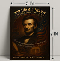 Abraham Lincoln 16th President Poster PosterGoat