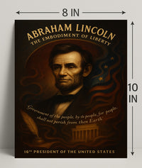 Abraham Lincoln 16th President Poster PosterGoat