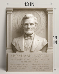 Abraham Lincoln 16th President Poster PosterGoat