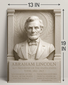 Abraham Lincoln 16th President Poster PosterGoat
