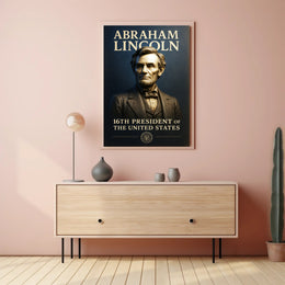 Abraham Lincoln 16th President Poster PosterGoat