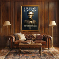 Abraham Lincoln 16th President Poster PosterGoat