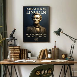 Abraham Lincoln 16th President Poster PosterGoat