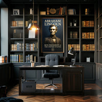 Abraham Lincoln 16th President Poster PosterGoat
