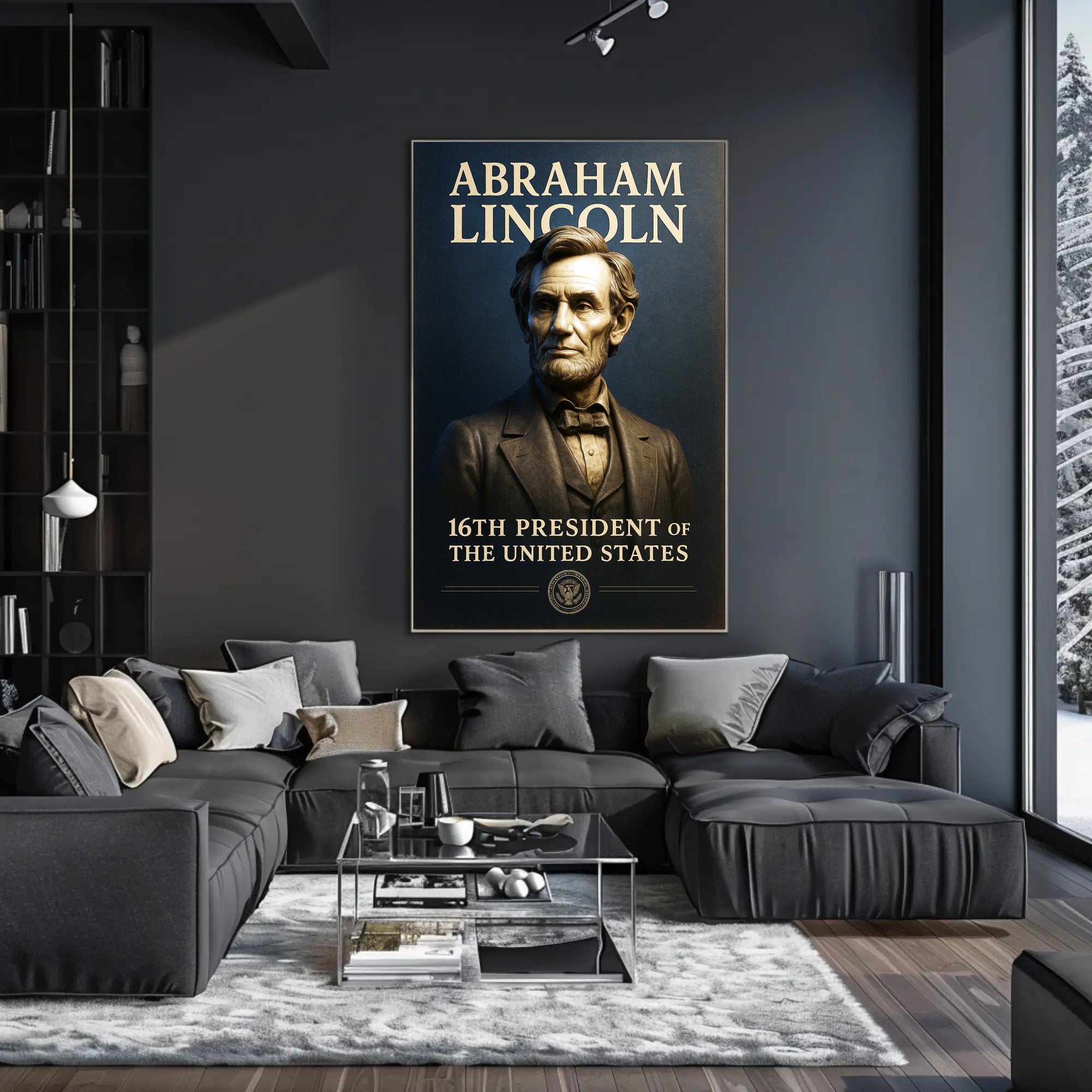 Abraham Lincoln 16th President Poster PosterGoat