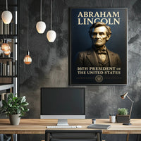 Abraham Lincoln 16th President Poster PosterGoat