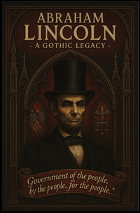 Abraham Lincoln  A Gothic Legacy Poster PosterGoat