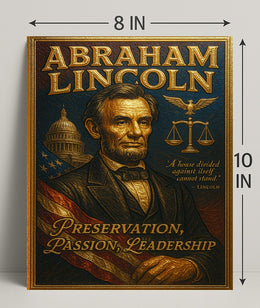 Abraham Lincoln A House Divided Poster PosterGoat