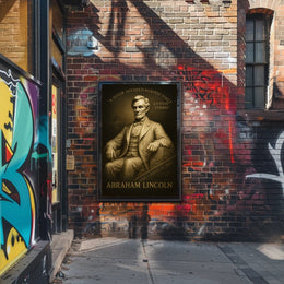 Abraham Lincoln A House Divided Poster PosterGoat