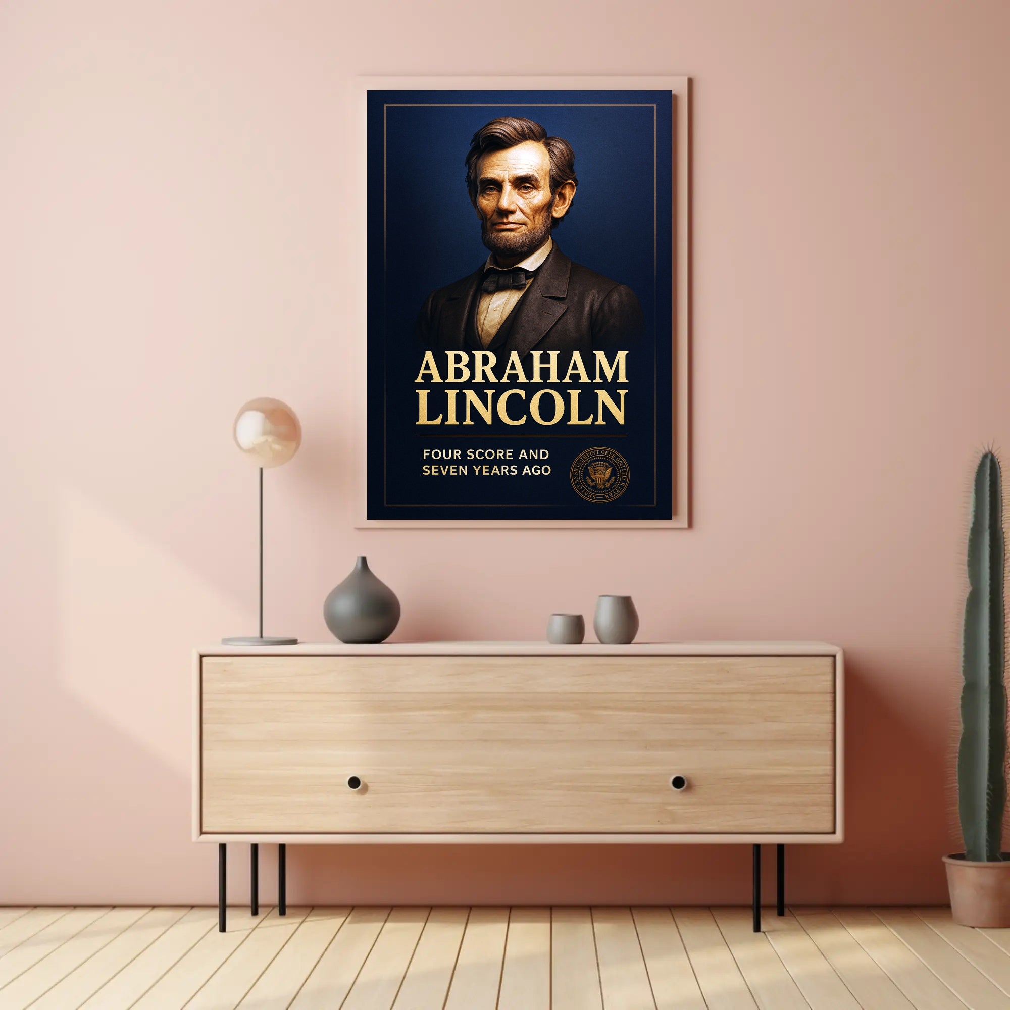Abraham Lincoln A Legacy Remembered Poster PosterGoat