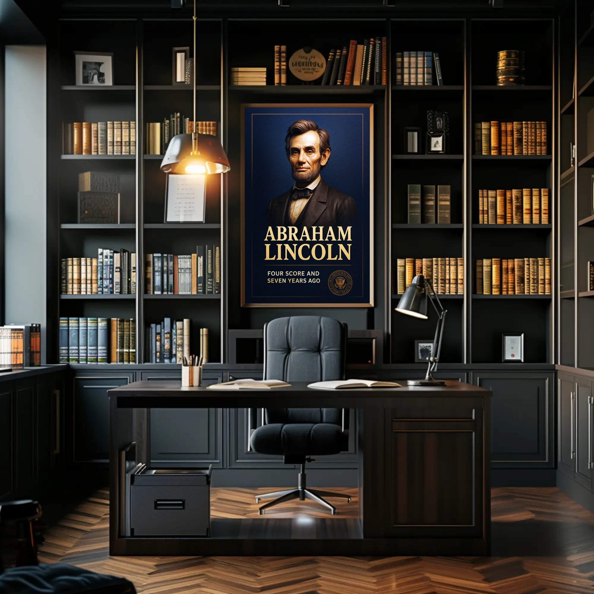 Abraham Lincoln A Legacy Remembered Poster PosterGoat