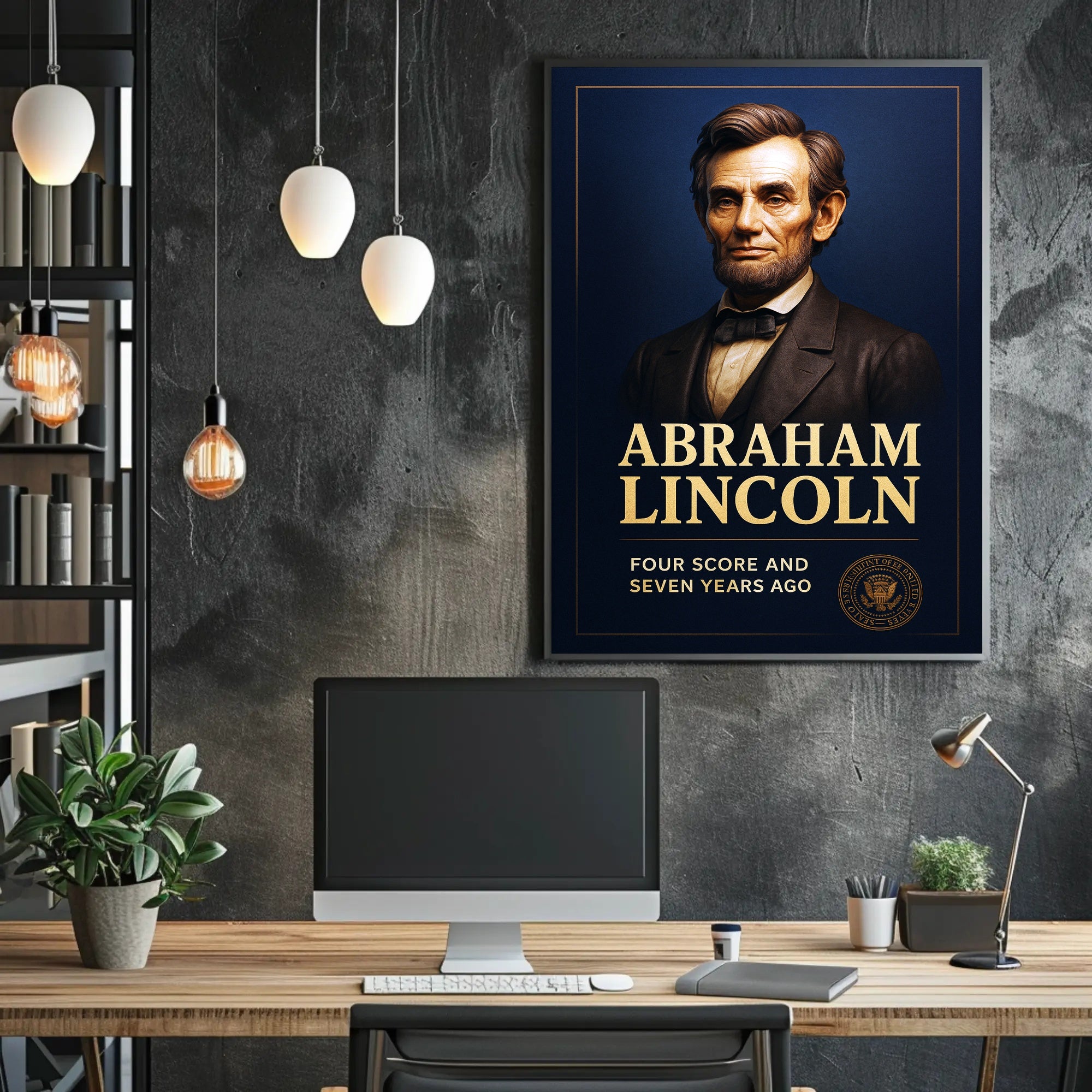 Abraham Lincoln A Legacy Remembered Poster PosterGoat
