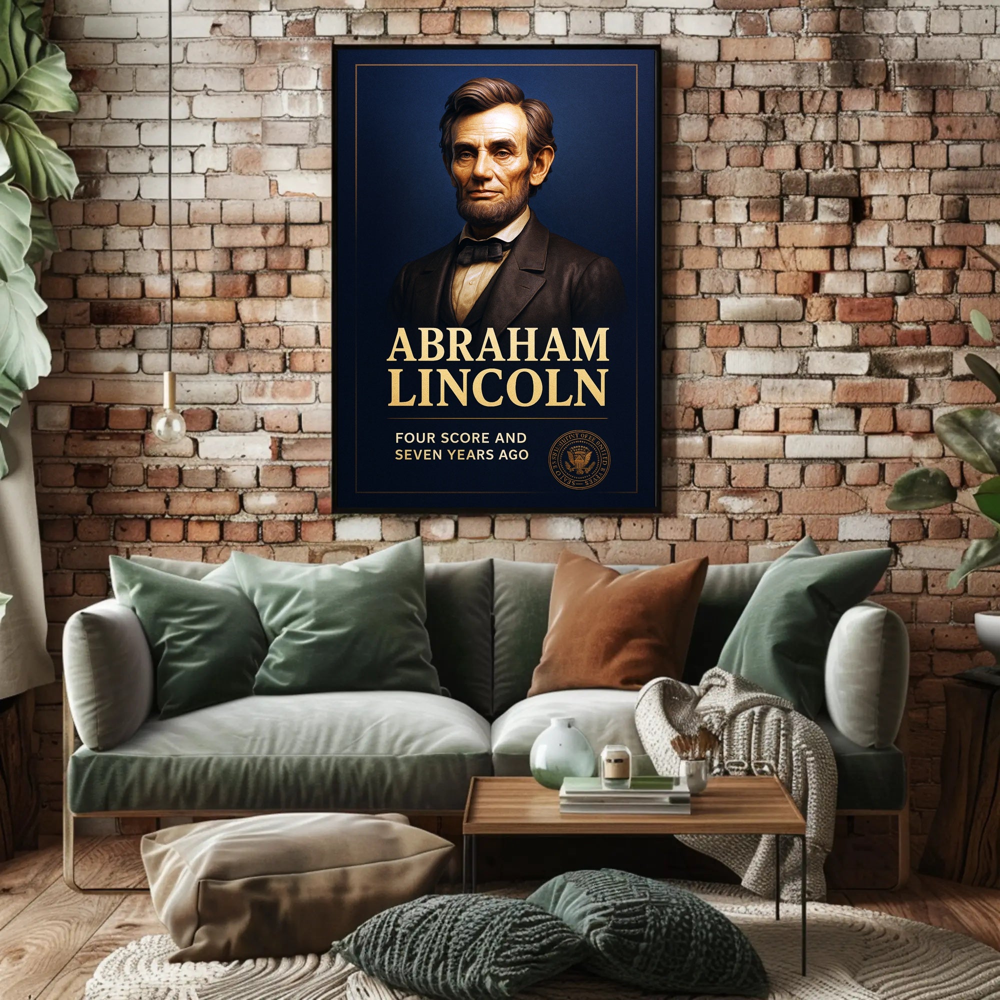 Abraham Lincoln A Legacy Remembered Poster PosterGoat