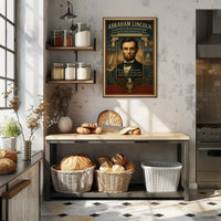 Abraham Lincoln A Legacy in Leadership Poster PosterGoat