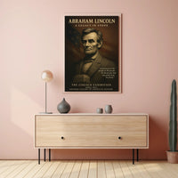 Abraham Lincoln A Legacy in Stone Poster PosterGoat