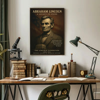Abraham Lincoln A Legacy in Stone Poster PosterGoat