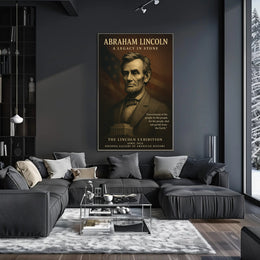 Abraham Lincoln A Legacy in Stone Poster PosterGoat