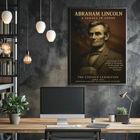 Abraham Lincoln A Legacy in Stone Poster PosterGoat