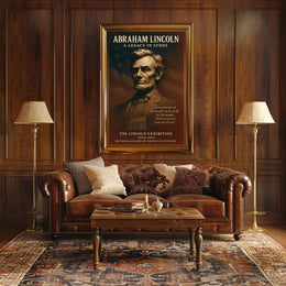 Abraham Lincoln A Legacy in Stone Poster PosterGoat