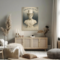 Abraham Lincoln A Legacy of Democracy Poster PosterGoat