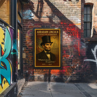 Abraham Lincoln A Legacy of Leadership Poster PosterGoat