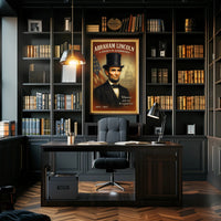 Abraham Lincoln A Legacy of Leadership Poster PosterGoat