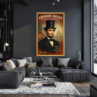 Abraham Lincoln A Legacy of Leadership Poster PosterGoat