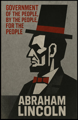 Abraham Lincoln A Tribute Poster PosterGoat