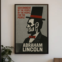 Abraham Lincoln A Tribute Poster PosterGoat