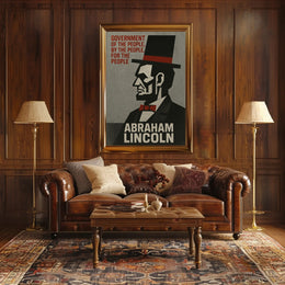 Abraham Lincoln A Tribute Poster PosterGoat