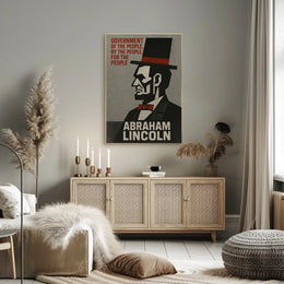 Abraham Lincoln A Tribute Poster PosterGoat