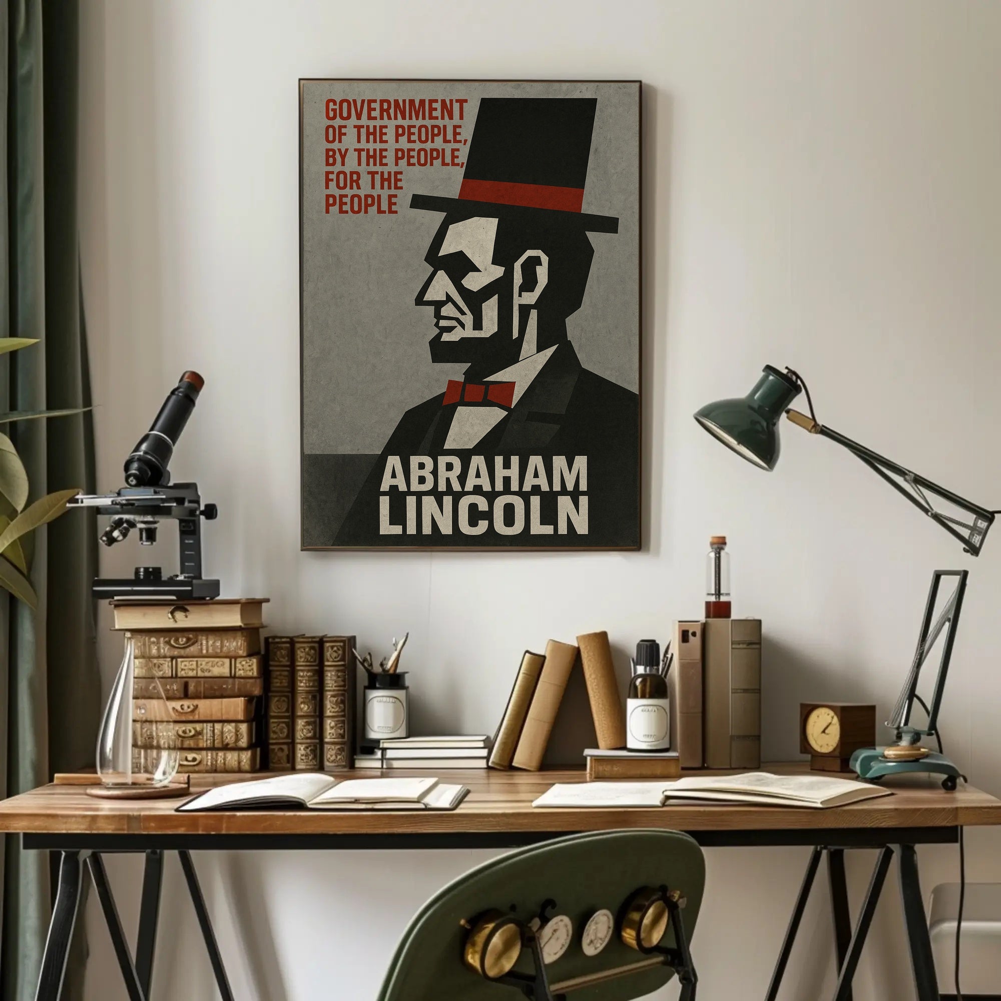 Abraham Lincoln A Tribute Poster PosterGoat