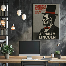 Abraham Lincoln A Tribute Poster PosterGoat