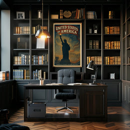 Abraham Lincoln A Tribute To Poster PosterGoat