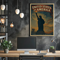 Abraham Lincoln A Tribute To Poster PosterGoat