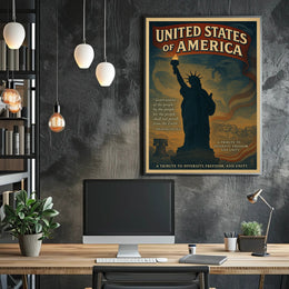 Abraham Lincoln A Tribute To Poster PosterGoat
