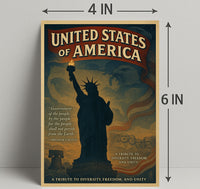 Abraham Lincoln A Tribute To Poster PosterGoat