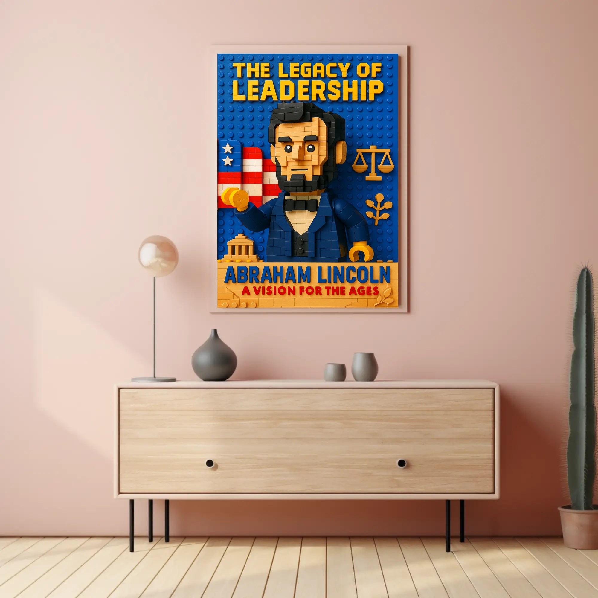 Abraham Lincoln A Vision for the Ages Poster PosterGoat