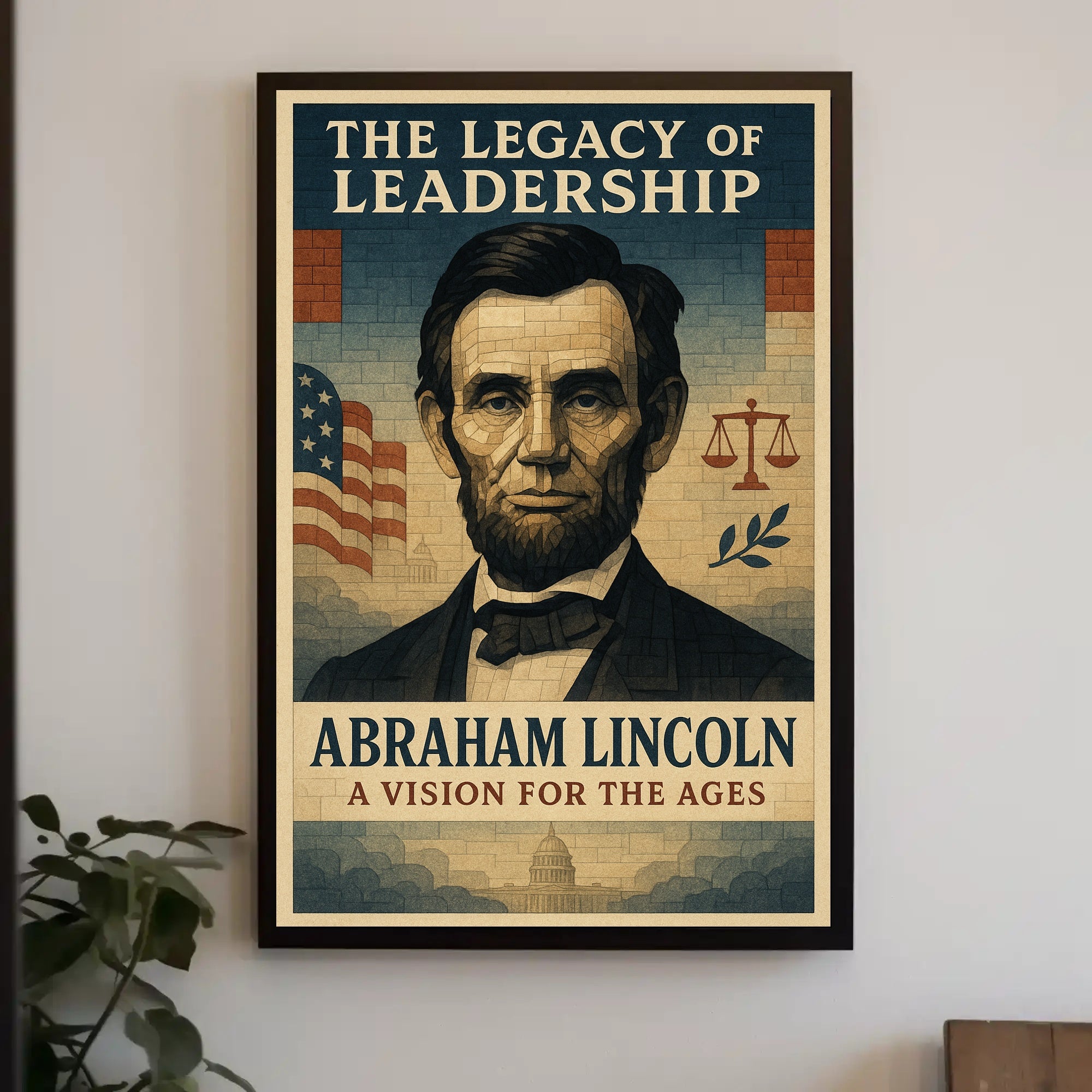 Abraham Lincoln A Vision for the Ages Poster PosterGoat