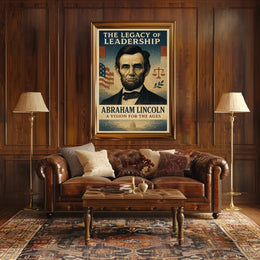 Abraham Lincoln A Vision for the Ages Poster PosterGoat