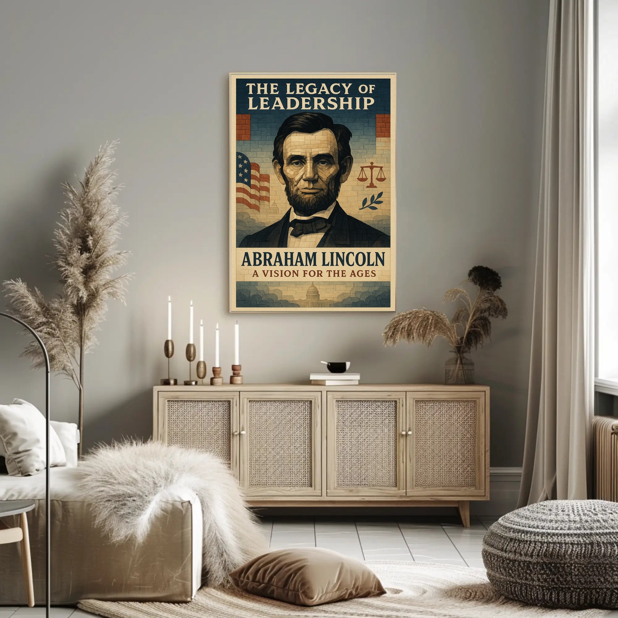 Abraham Lincoln A Vision for the Ages Poster PosterGoat