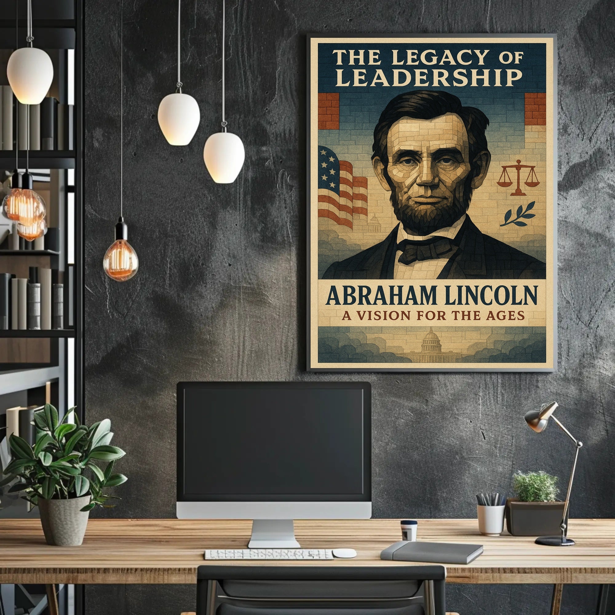 Abraham Lincoln A Vision for the Ages Poster PosterGoat