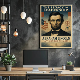 Abraham Lincoln A Vision for the Ages Poster PosterGoat