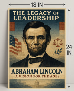 Abraham Lincoln A Vision for the Ages Poster PosterGoat